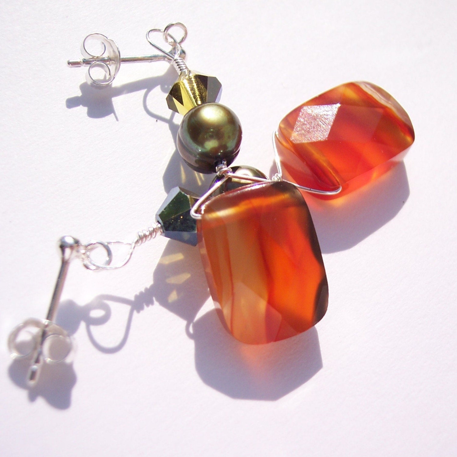 Olive Harvest Earrings