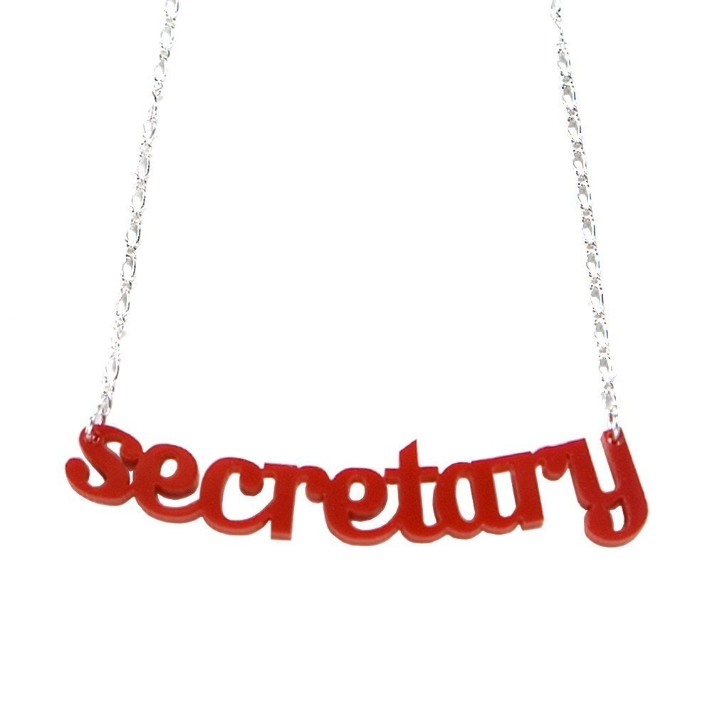 Secretary Necklace SALE