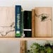 Stubborn Foot Bookend (original drawing on solid wood)