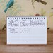 Spiral Bound Kraft Goal Keeping Notebook