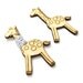 Flossy the Giraffe Embroidery Floss Bobbin
