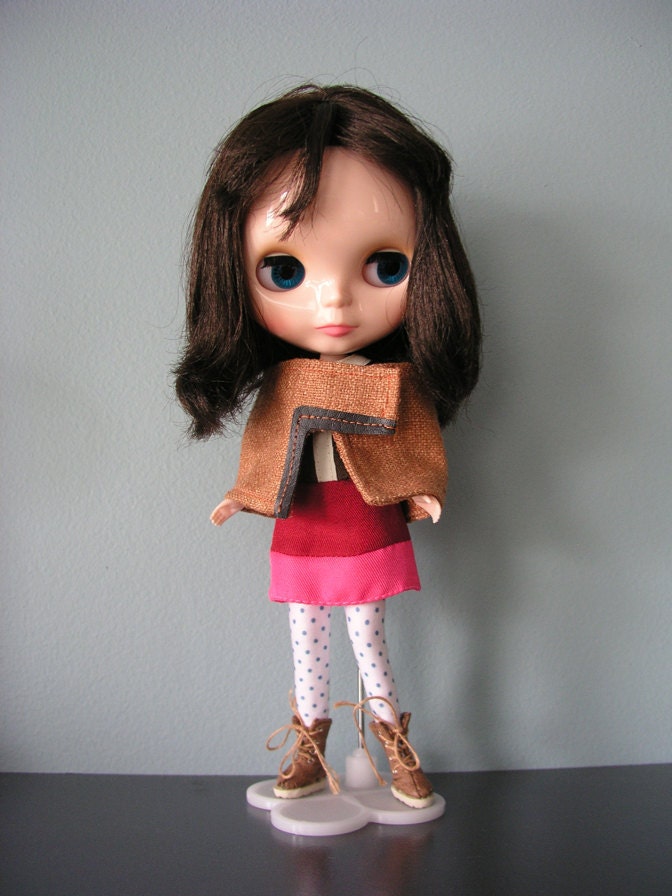 Silk Cloak Cape for Timmie / Blythe / small toys