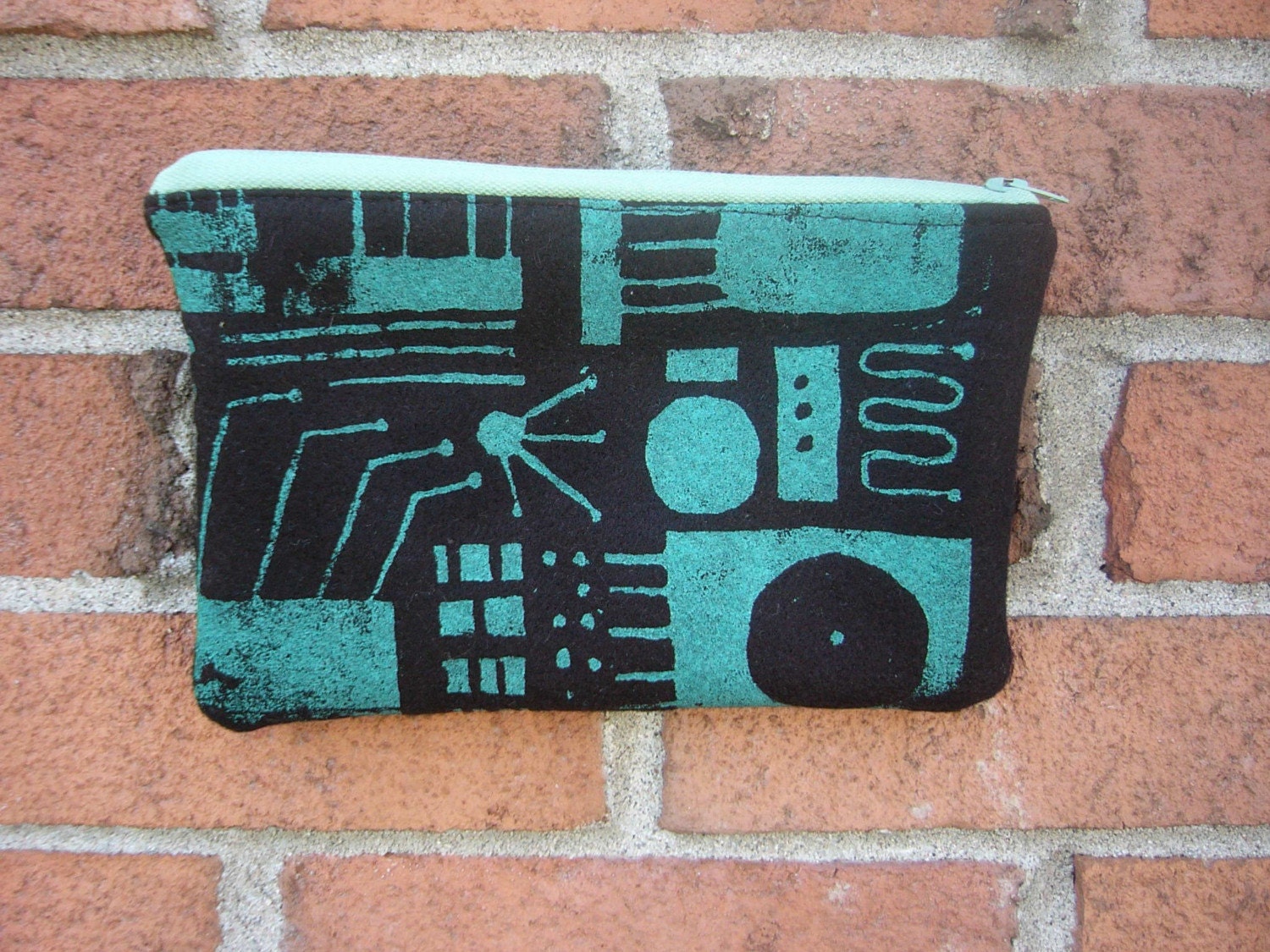 crazy circuit board pouch