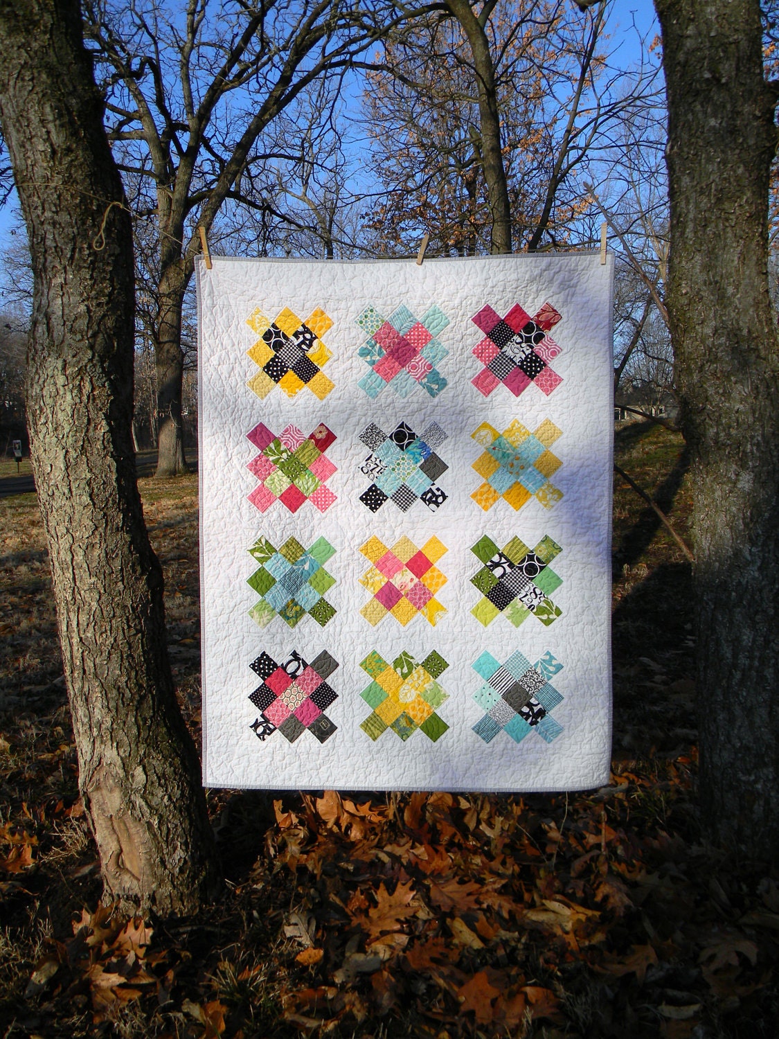 Granny Square Baby Quilt
