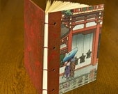 Red Pagoda Lined Journal