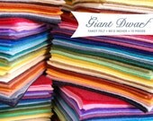 Giant Dwarf Fancy Felt // Cut To Order // 9 X 12 Inches // 10 Pieces