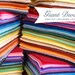 Giant Dwarf Fancy Felt // Cut To Order // 9 X 12 Inches // 10 Pieces