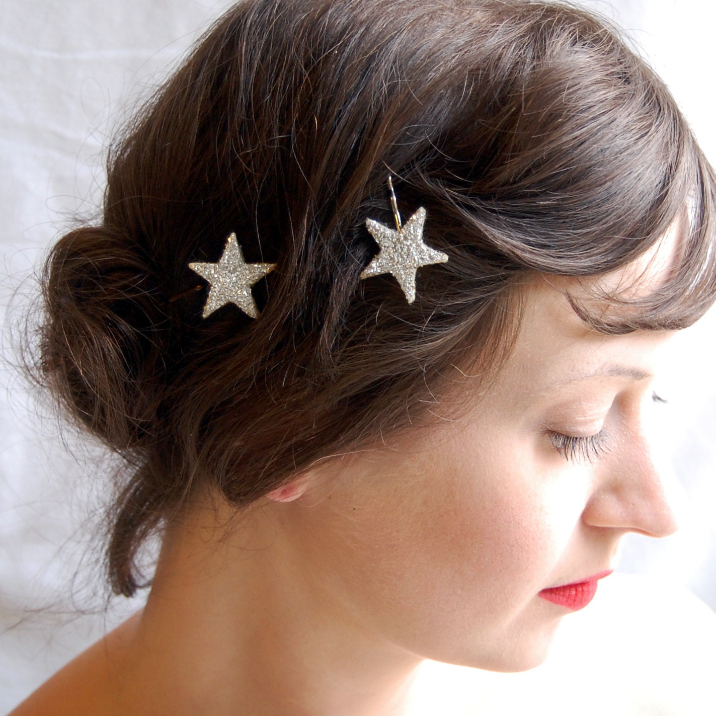 Giant Dwarf // Twinkle Sparkler Pair // Silver