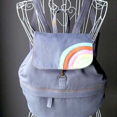 Backpack - Over The Rainbow Petit BackPack (GRAY)