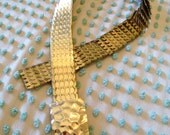 Yet Another Gold 80s Stretch Belt
