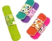 Medium Flow Starter Collection - 5 Moonpads Organic Reusable Cloth Menstrual Pads