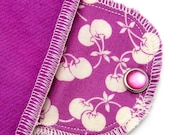 Daypad Moonpads Organic Cloth Pad - Retro Orchid Cherry