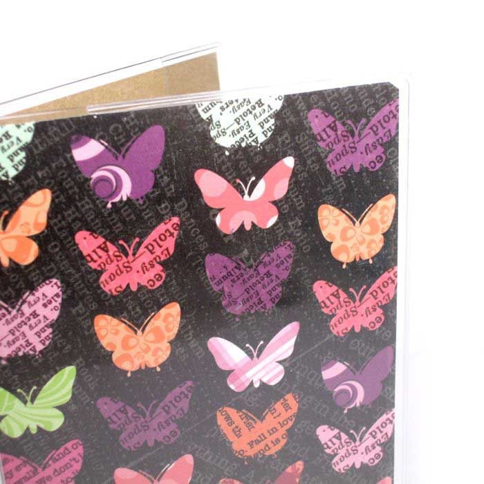 Passport Cover - Bright Butterflies passport holder