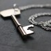 Skeleton Key Bottle Opener Necklace
