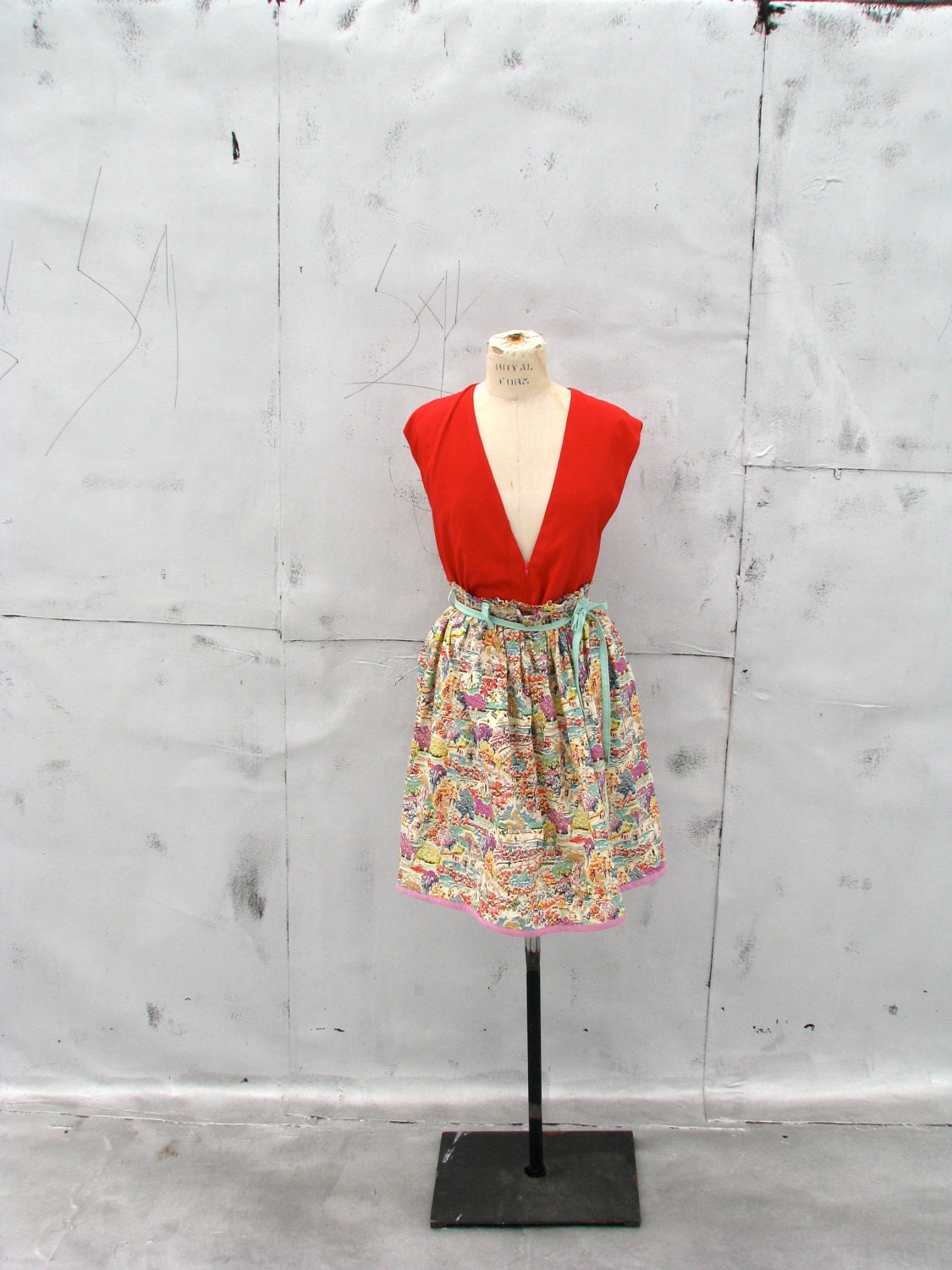SAMPLE SALE Parisian Wrap Skirt // One of a Kind