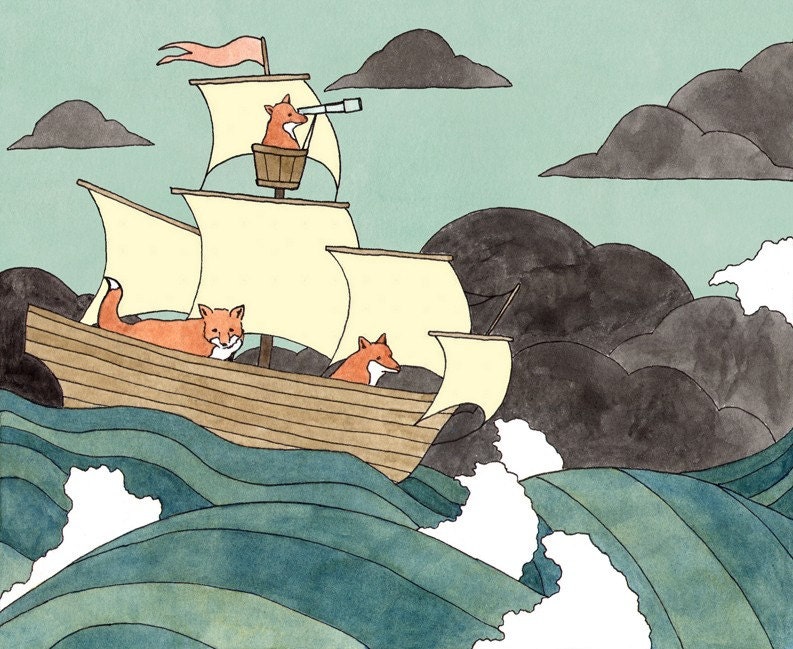 Sail Close to the Wind 8x10 print