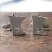 i heart state cufflinks.