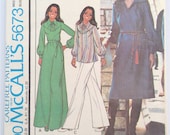 Vintage McCalls 5673 Marlo's Corner Dress and Tunic Pattern