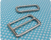 Messenger Bag Strap Hardware 1.5 Inch Wide Nickel Plated