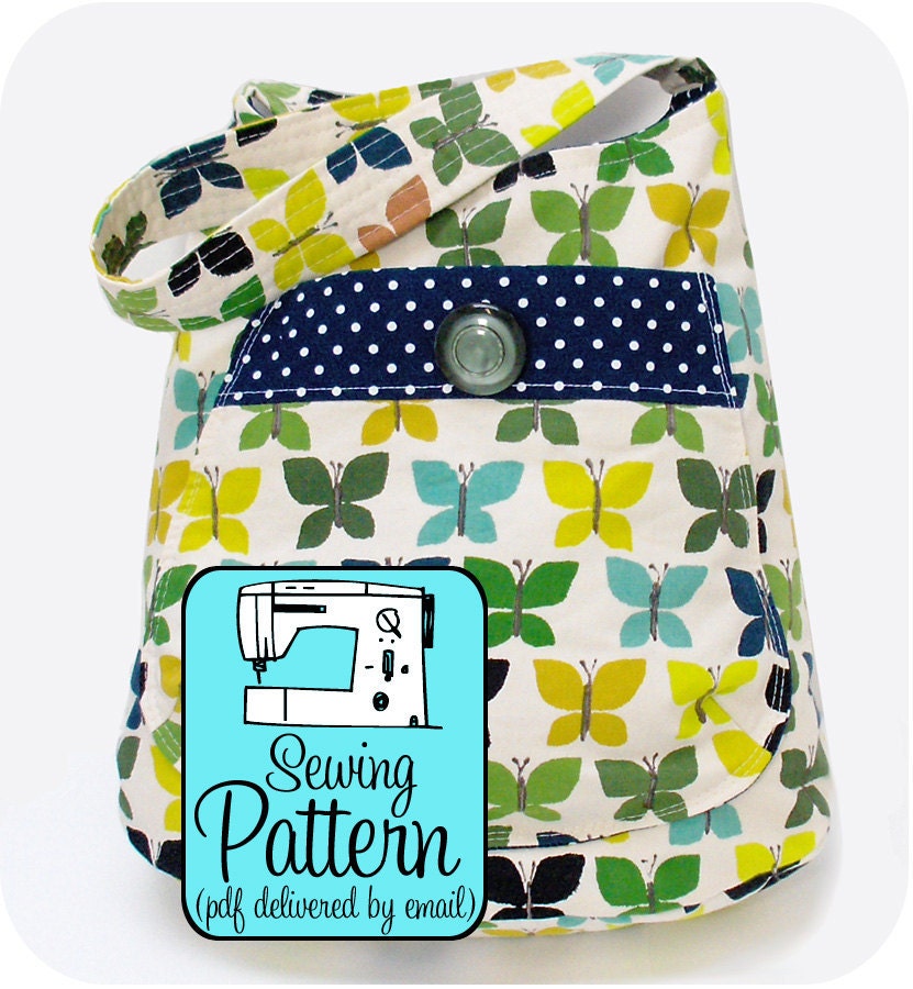 Bucket Bag PDF Sewing Pattern (Instant Download)
