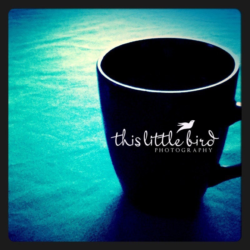 Morning Coffee Break - 4x4 mini print