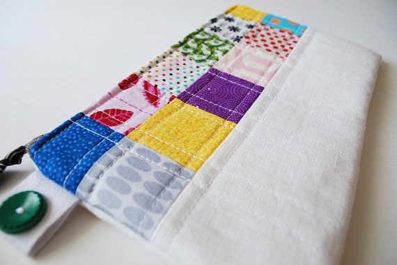 Long Patchwork Pouch - Simple Things