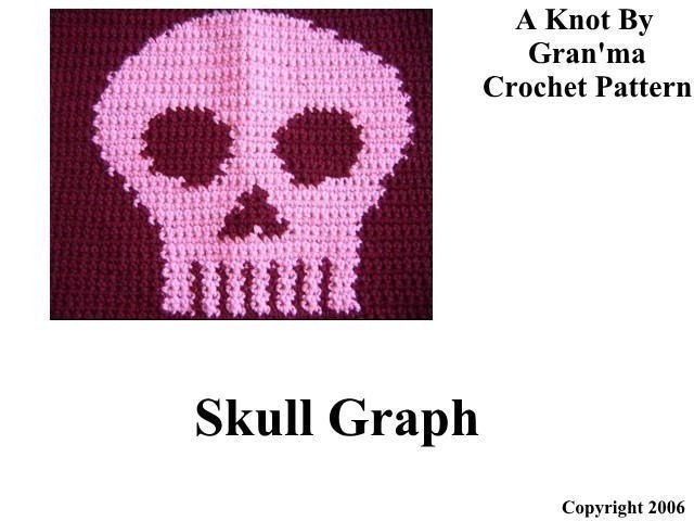 Skull Crochet Pattern Graph