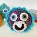 Fleur de Monster OOAK Crochet Plush Doll Toy