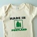 Made in...YOUR CITY onesie (pick your place and size)