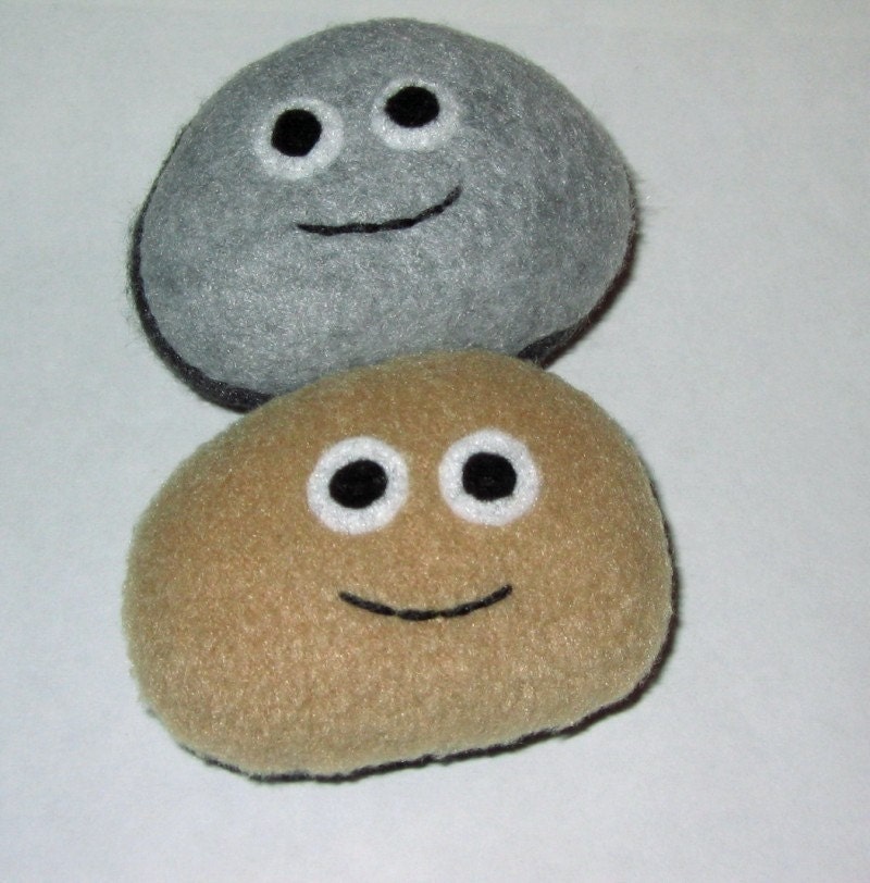 Pet Rock Plush Pair