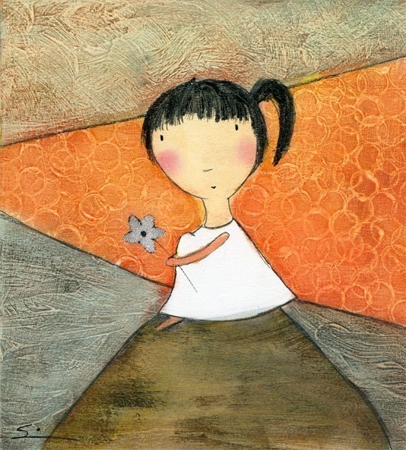 PRINT - Orange Rock