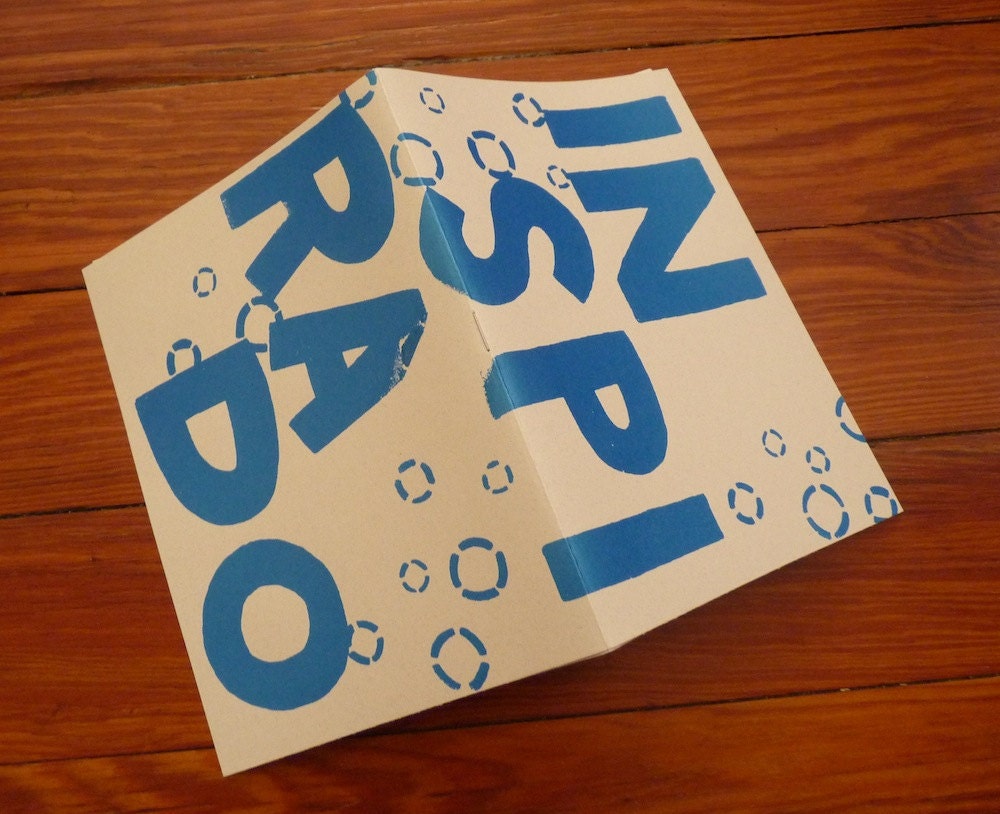 Inspirado: a zine conversation about art and inspiration