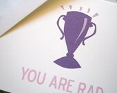 You Are Rad note card