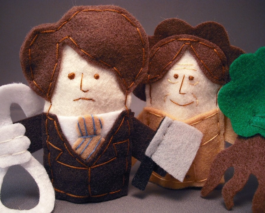 Harold and Maude Finger Puppets