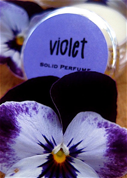 Violet Solid Perfume