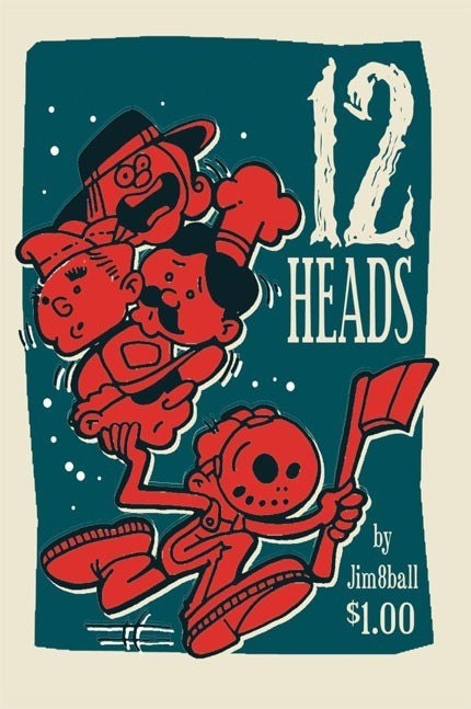 12 Heads Under My Bed Mini Comic