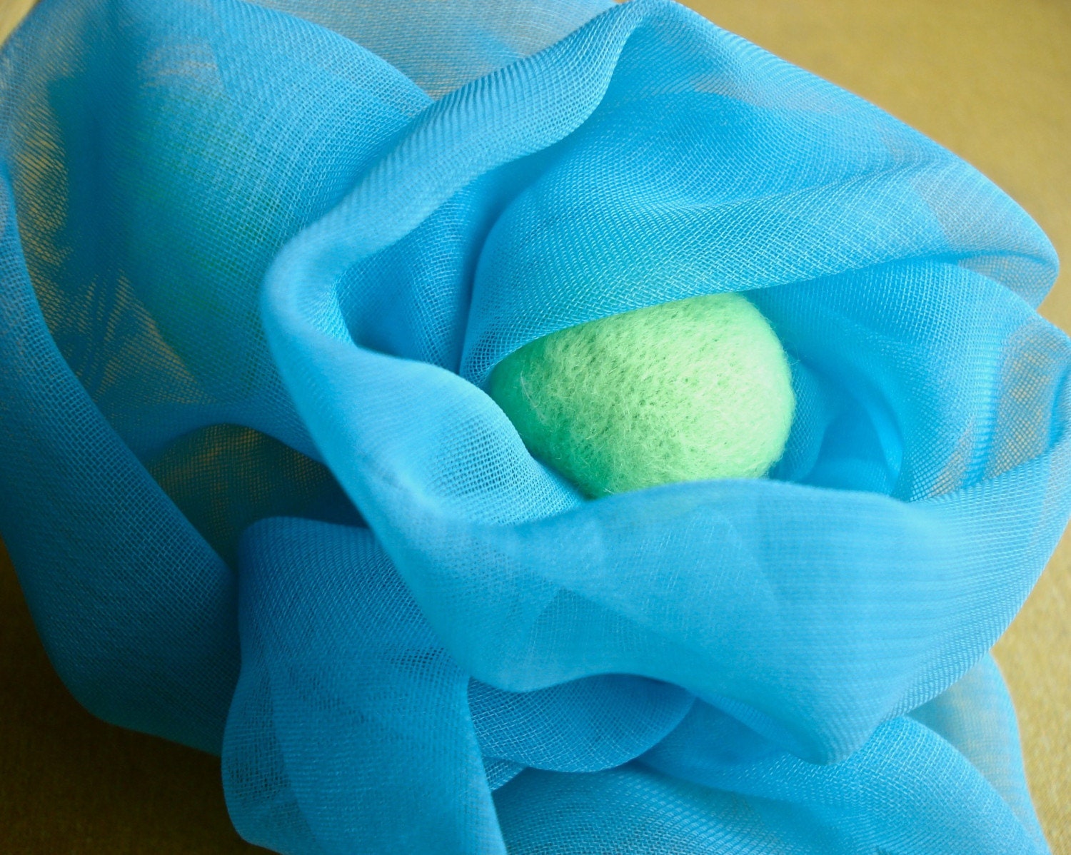 Bloom Aqua Flower Brooch by Robot Pop