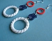 SALE Nautical Mile Dangle Earrings by Robot Pop