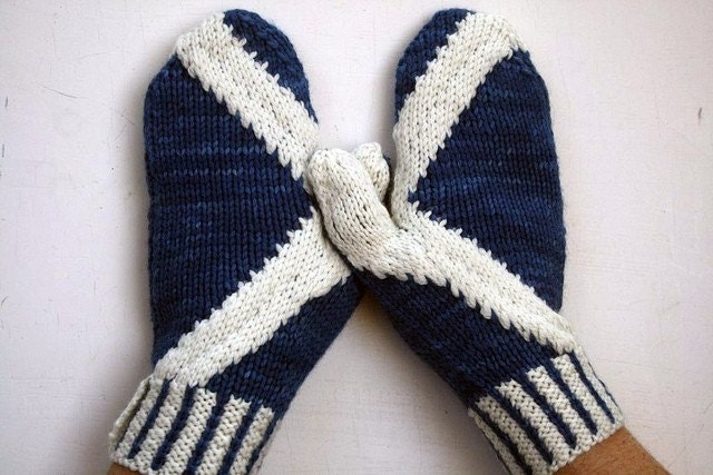 PDF Pattern Saltire Mitts