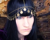 Chain Headpiece Bohemian Coin Headdress Head Chain