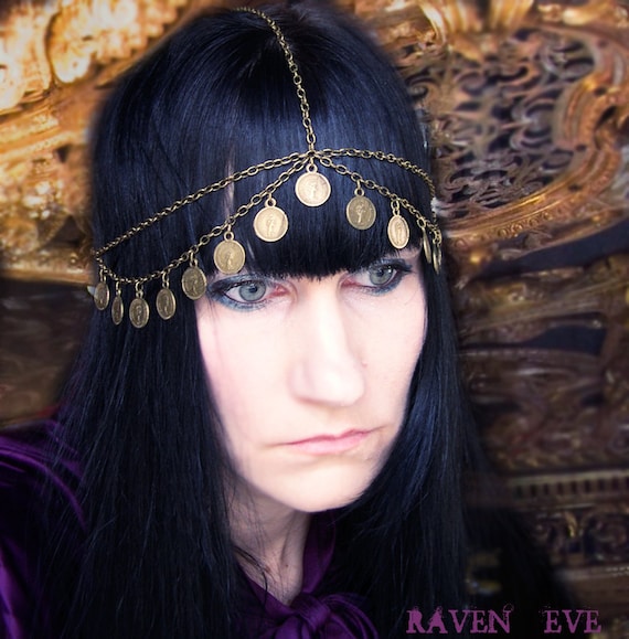 Bohemian Coin Headdress Head Chain