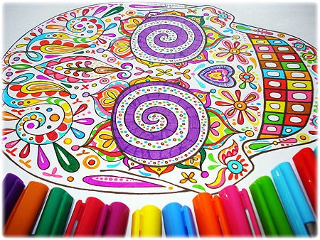 Sugar Skull Coloring Pages - 21 Printable PDF Blank Sugar Skull Designs to Print and Color
