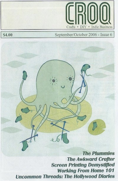 Croq 6 October 2006 Crafts DIY Zine