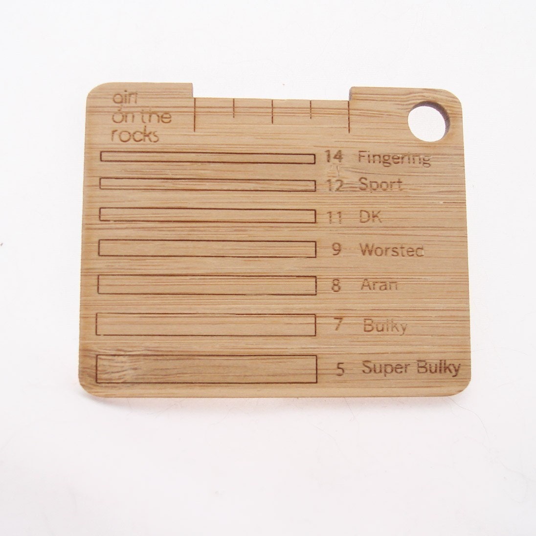 Spinners WPI Gauge - Bamboo