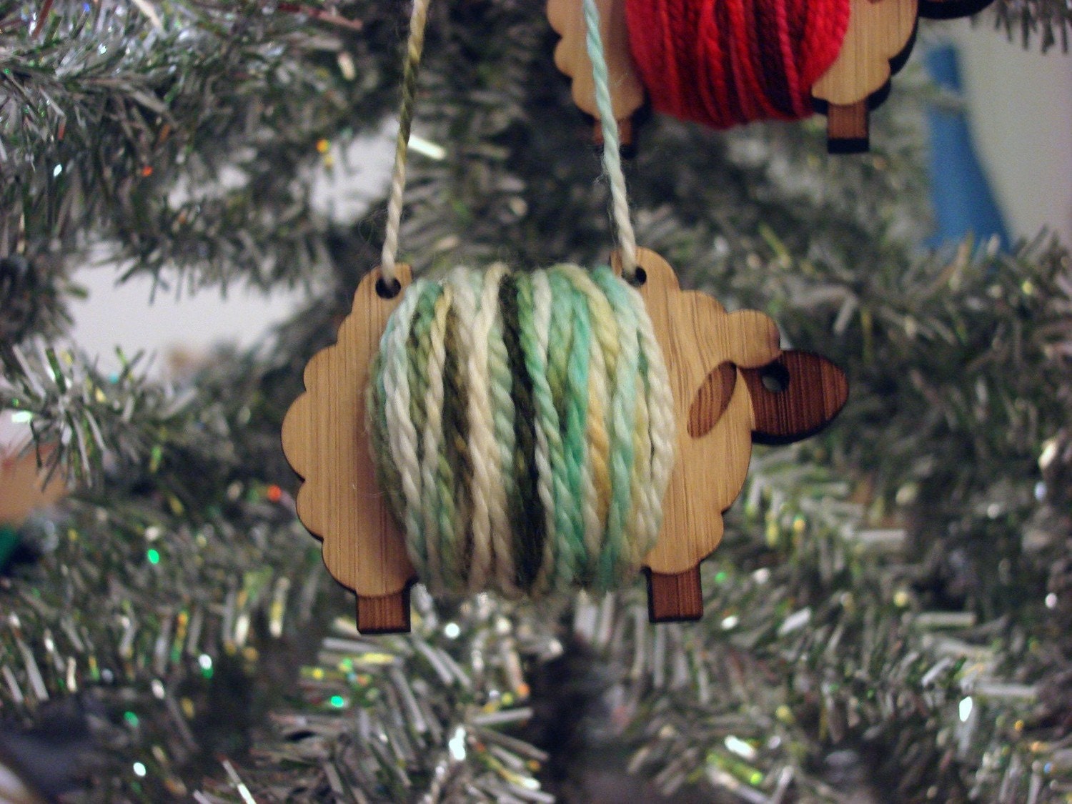 Sheep ornament - make your own - set of 3