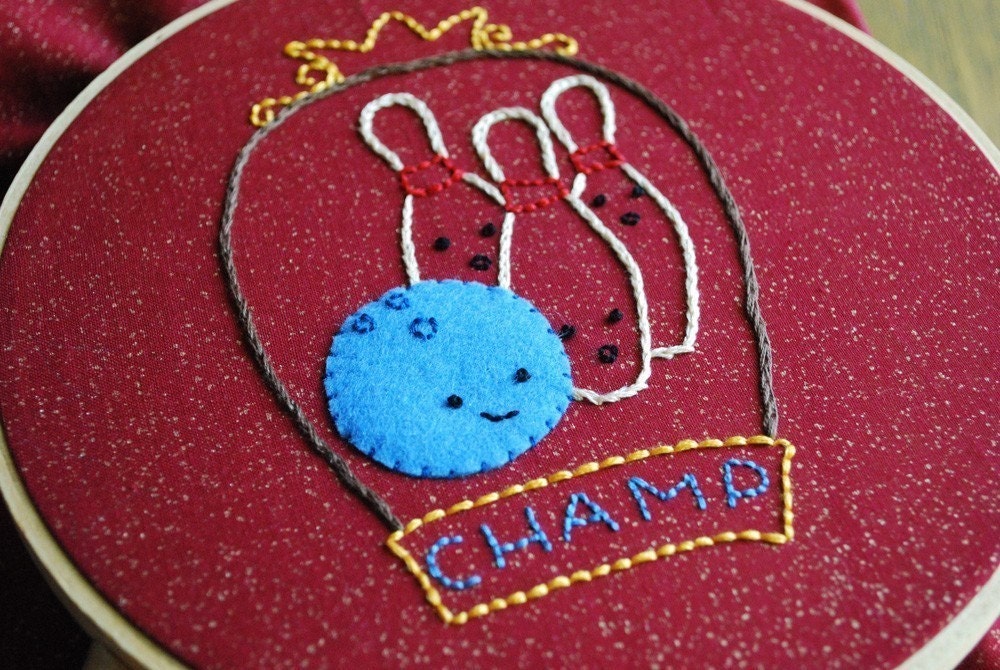 Game Night - PDF Hand Embroidery Pattern