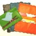 Metro Leather Business Card Holder TM,Credit Card Wallet, Leather Card Holder, Credit Card Holder, ID Holder - with Birdie Applique