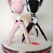 Deer Cake Topper - pink and brown