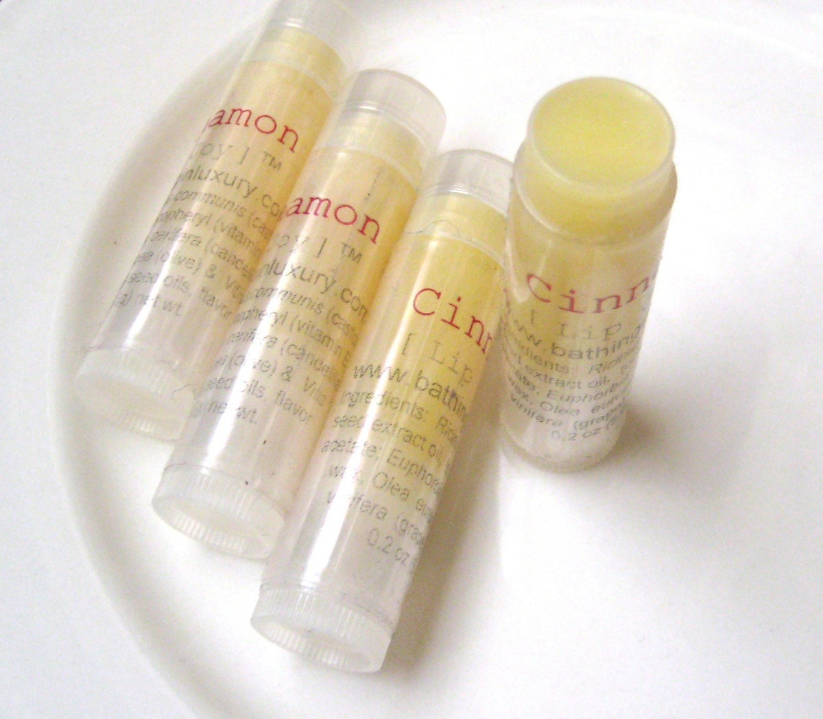 Cinnamon Natural Lip Balm - VEGAN Lip Balm