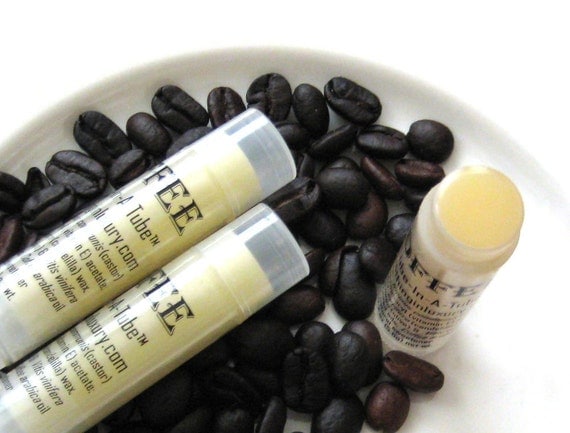Natural Lip Balm - Coffee lip balm - VEGAN